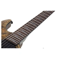 Schecter Omen Elite-6 Electric Guitar - Charcoal - Fact 2nd