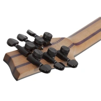 Schecter C-1 Exotic Ebony Electric Guitar, Ebony Fretboard, Natural Satin