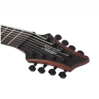 Schecter C-8 Multi-scale Rob Scallon 8-String Electric Guitar - Satin Dark Roast