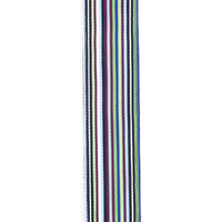D'Addario Woven Latin Line Art Guitar Strap, Blue