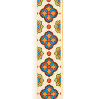 D'Addario Latin Tile Art Guitar Strap, Traditional