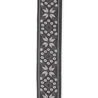 D'Addario Woven Guitar Strap, Monterey 4, Black