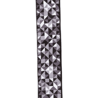 D'Addario Woven Guitar Strap, African Geometrics, Grey