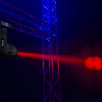 Beamz PRO TIGER17R 350W Beam/Spot Moving Head Pair with Roadcase