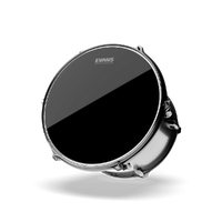 Evans Hydraulic Black Drum Head, 6 Inch