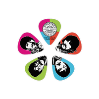D'Addario Sgt. Pepper's Lonely Hearts Club Band 50th Anniversary Light Gauge Guitar Picks