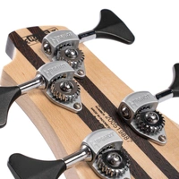 Cort  A4 Plus FMMH OPBC 4 string Bass - Open Pore Blue Black