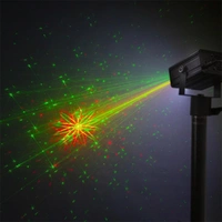 Beamz Acrux Quatro R/G Laser & LED Effect Light