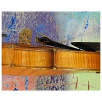  Fine Antique French Violin Labeled F. Breton Made in Mirecourt circa 1850