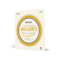 D'Addario EJS85 Bajo Quinto Stainless Steel Strings