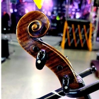 Rare Baroque Violin Labeled Andrea Guarneri 1604 - Grafted