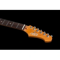 Jet JS-300 SSS Electric Guitar Plum Finish - Rosewood Fretboard