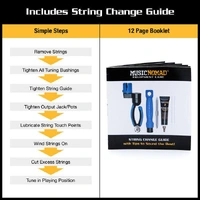 Music Nomad String Change Tool Kit (6-Pce) String Changes like a Pro!