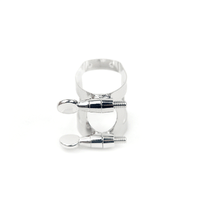 Rico Ligature & Cap, Soprano Saxophone, Nickel