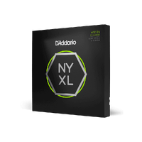 D'Addario NYXL45125 Nickel Wound Bass Guitar Strings, 5-String 45-125, Long Scale