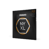 D'Addario NYXLS1046 Nickel Wound Electric Guitar Strings, Regular Light, Double Ball End, 10-46