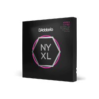 D'Addario NYXLS45100 Nickel Wound Bass Guitar Strings, Regular Light, 45-100, Double Ball End, Long Scale