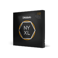 D'Addario NYXLS50105 Nickel Wound Bass Guitar Strings, Medium, 50-105, Double Ball End Long Scale
