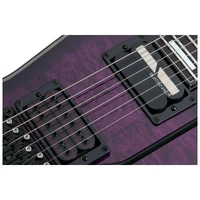 Schecter E-1 FR S Special Edition  Trans Purple Burst Electric Guitar Floyd Rose
