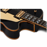 Schecter Coupe Electric Guitar - Gloss Black/Ebony - Tesla FilterTron Pickups