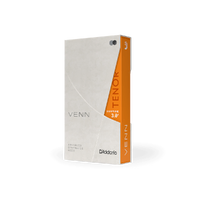 D'Addario VENN Tenor Saxophone Reed, Strength 3.0+