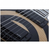 Wylde Audio Odin Grail Electric Guitar Ebony Fretboard Raw Top Bullseye