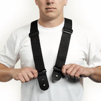 D'Addario Dare Guitar Strap, Black