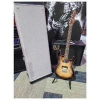 Eggle 96 Drop Top HH Tobacco Sunburst Electric Guitar inc Hard Case