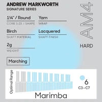 Promark Andrew Markworth AM4 Hard Marimba Mallet