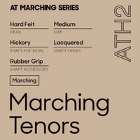 Promark ATH2 Hickory Shaft Nylon Felt Head Tenor Mallet