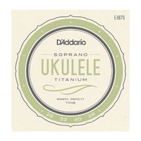 D'Addario EJ87S Titanium Ukulele Strings, Soprano - 4SETS