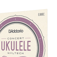 D'Addario EJ88C Nyltech Ukulele Strings, Concert