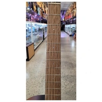 Cole Clark Fat Lady 1 Southern Silky Oak Acoustic / Electric Guitar Cutaway - Sunburst