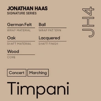 Promark Jonathan Haas JH4  General Purpose Timpani Mallets