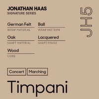 Promark Jonathan Haas JH5  Oversized General Timpani Mallets