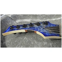 Skervesen Raptor 6 Electric Guitar, Poplar Burl Top, Rosewood Santos Fretboard, 