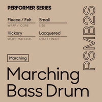 Promark PSMB2S Performer Series Soft Bass Drum Mallet