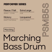 Promark PSMB5S Performer Series Soft Bass Drum Mallet
