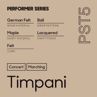 Promark Performer Series PST5 Ultra Staccato Maple Timpani Mallet