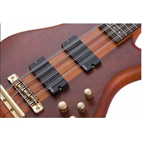 Schecter Stiletto Studio 8-String  Bass Guitar – Honey Satin