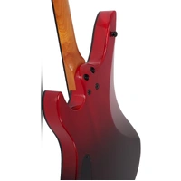 Schecter  Avenger Electric Guitar - Blood Burst + Boss Katana 50W Amp + Planet Waves Cable