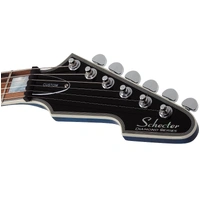 Schecter E-1 Electro-Resin 6 String  Electric Guitar - Transparent Blue