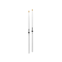 Promark Classic 5A White Hickory Drumsticks - Wood Tip