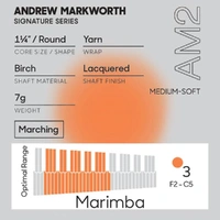 Promark Andrew Markworth AM2 Medium Marimba Mallet