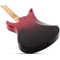 Schecter  Avenger Electric Guitar - Blood Burst + Boss Katana 50W Amp + Planet Waves Cable