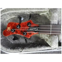 Mayones Comodous 4 Classic 4-String Electric Bass with Hard Case - Liquid Red