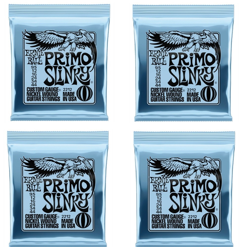 Ernie Ball 2212 Slinky Nickel Wound Electric Guitar Strings 3 SETS