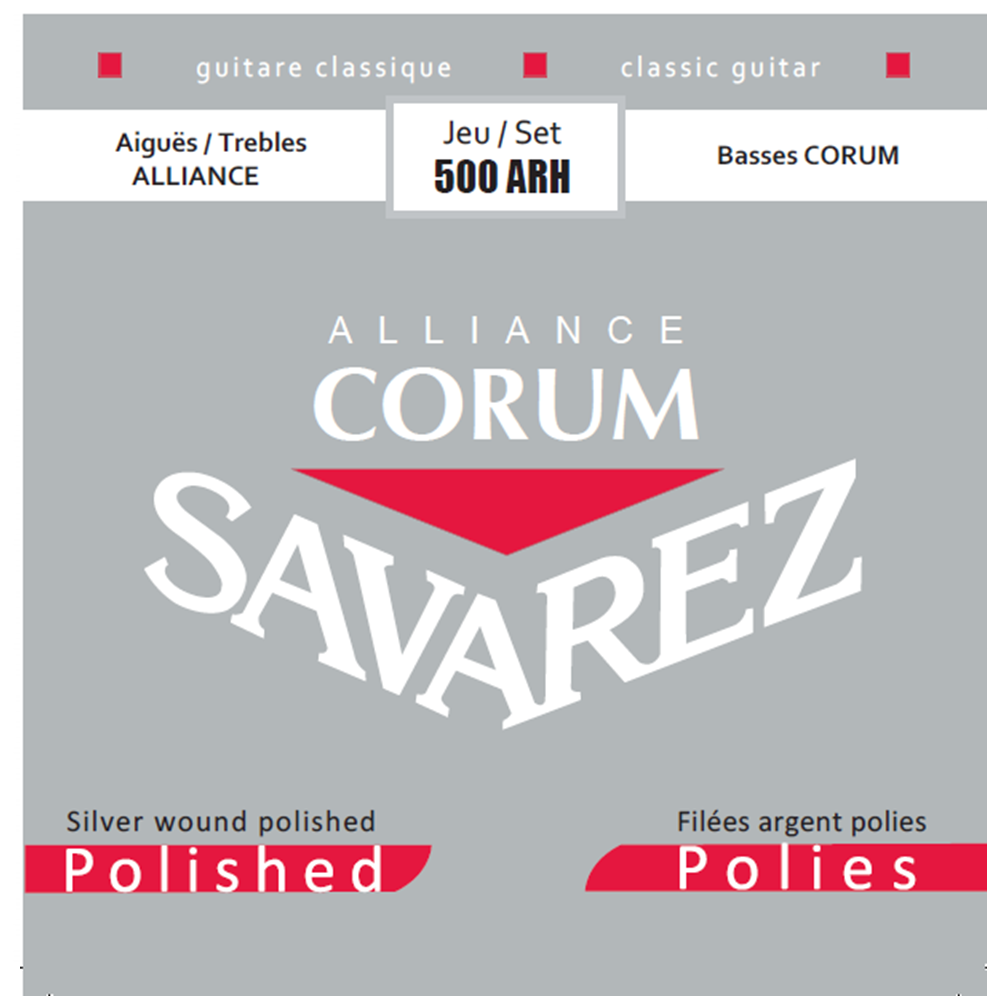 Savarez 500ARH Corum Alliance POLISHED Classical Guitar Strings