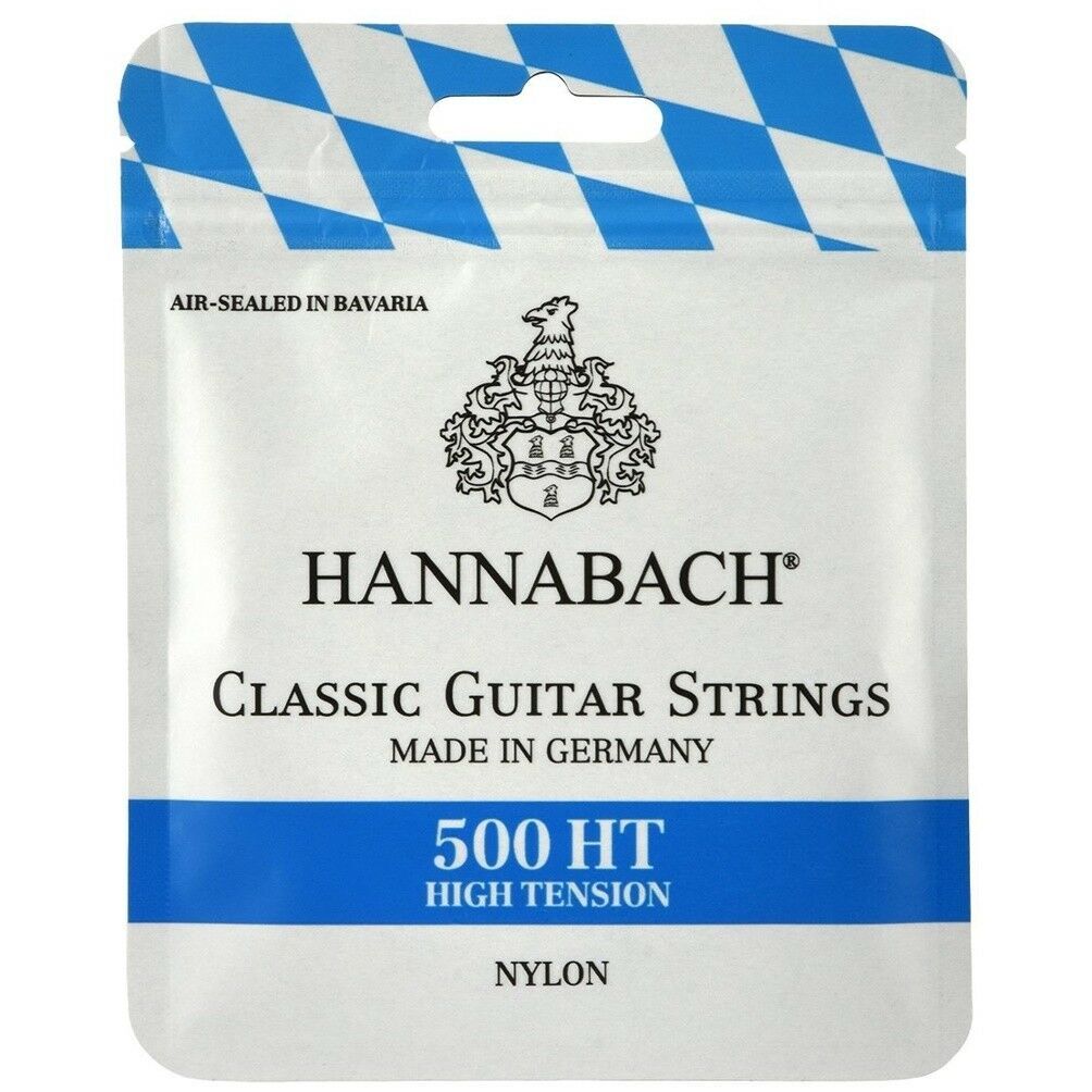 Hannabach 500HT Classical Guitar Strings High Tension Made in Germany 500HT