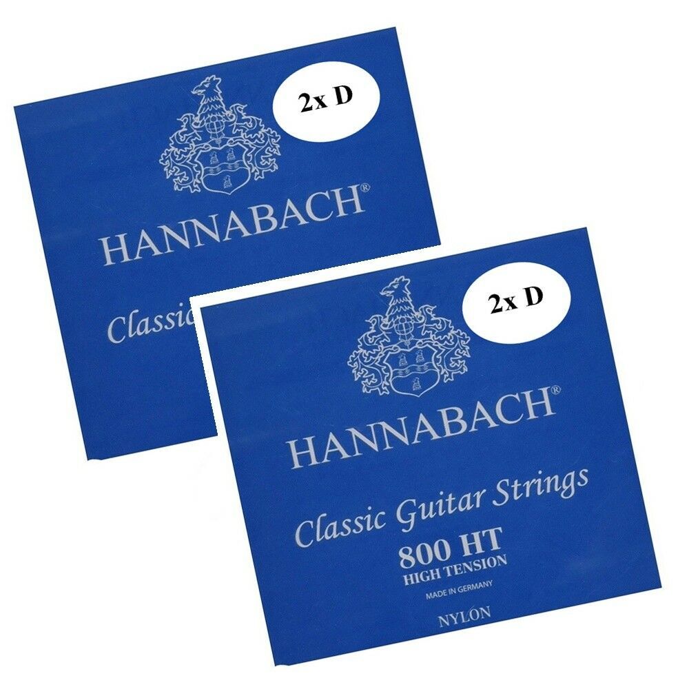 2X Hannabach 800HT Classical Guitar Strings Set High Tension 800 HT " Extra D " eBay